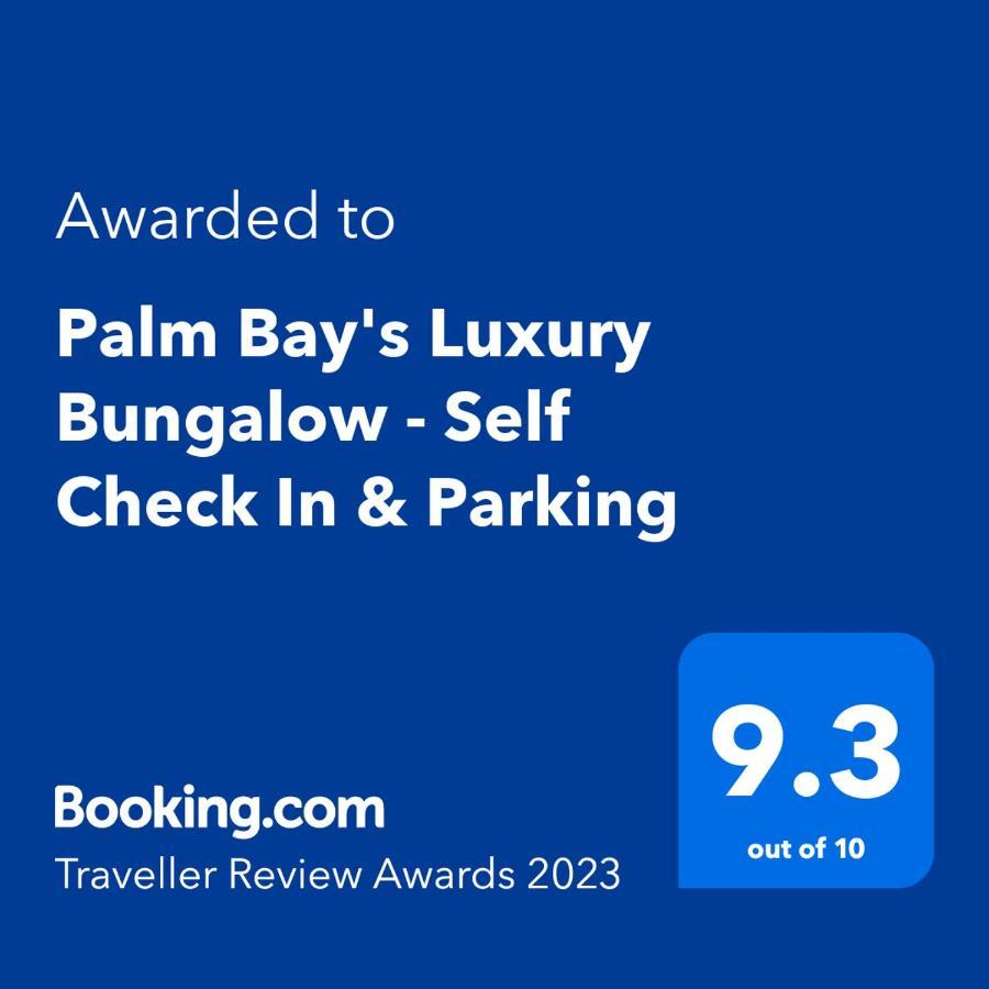 Palm Bay'S Luxury Bungalow - Self Check In & Parking Villa Margate Esterno foto